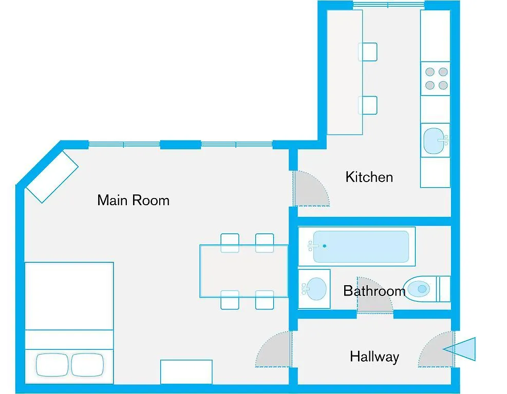 Apartment Greatstay Stralauer Allee 17C Berlin